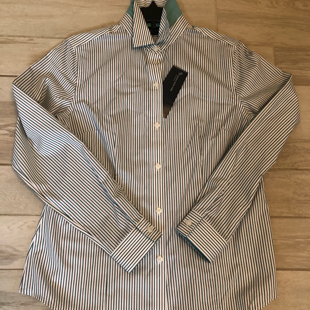 👗NWT Jones New York long sleeved blouse